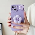 3D Cute Flower Stand TPU Soft Case for Samsung Galaxy A03 A04 A05 A13