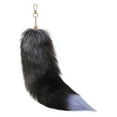 thumbnail image 1 of 3D Cute Furry Tail Keychain for Women Fashionable Handbag Accessory Therian Animal Tail Pendant Key Ring Holder, 1 of 5