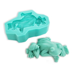 3D Cute for Frog Molds Fondant Chocolate Mould Cake Decorating Tools Small Candy Baking Decor Mold Easy to Clean