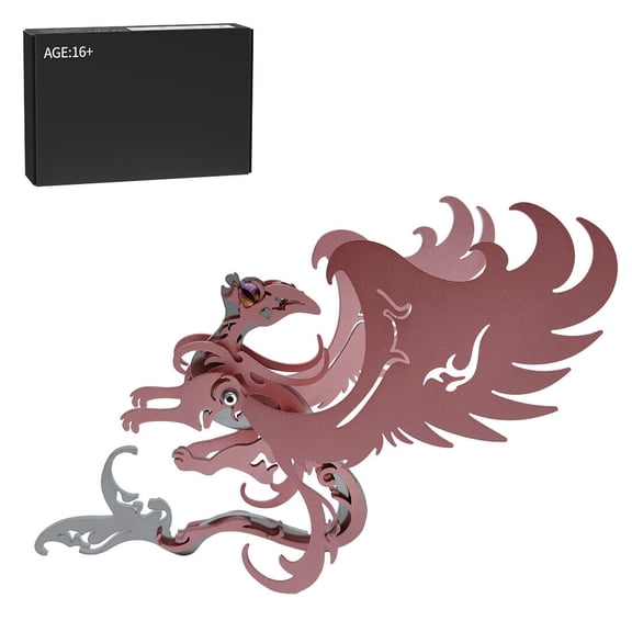 3D DIY Cat Princess Metal Assembly Model, Elegant Dancing Cat Art Desk Ornament, Creative Animal Collectible Decor (34+ PCS)