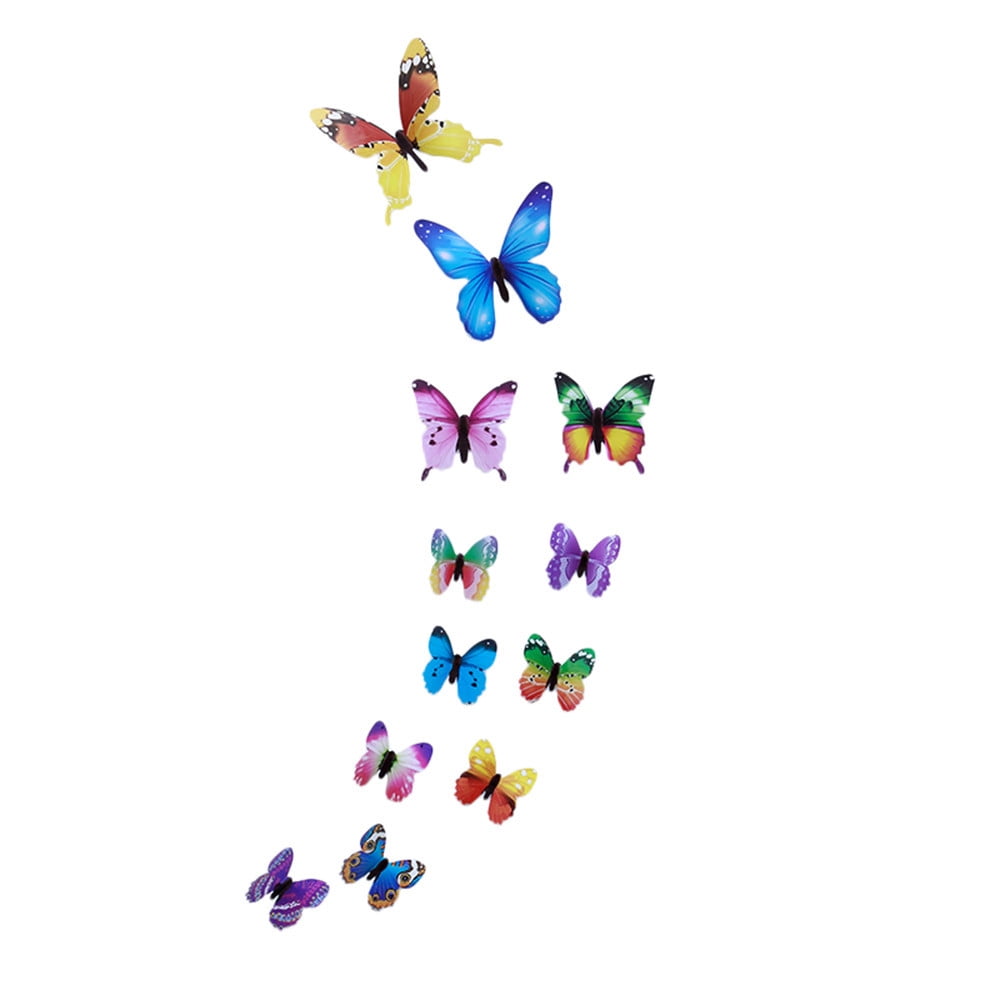 3D DIY Wall Sticker Stickers Butterfly Home Decor Room Decorations New