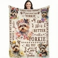 thumbnail image 1 of 3D Dachshund Print Flannel Blanket - Soft, Lightweight & Machine Washable, All-Season Comfort for Birthday, Wedding, Family Gifts, 1 of 9