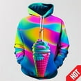 3D Delicious Ice Cream Print Hoodies For Men Women Fashion Streewtear