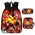 thumbnail image 1 of 3D Demon Slayer Backpack Cartoon Backpack Three-Piece Printing, 1 of 9