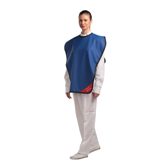 3D Dental Lead Imaging Panoramic Poncho Apron – Radiation Protection – Blue Color