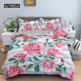 3D Design Flowers Duvet Cover Sets Bed Linens Bedding Set Quilt