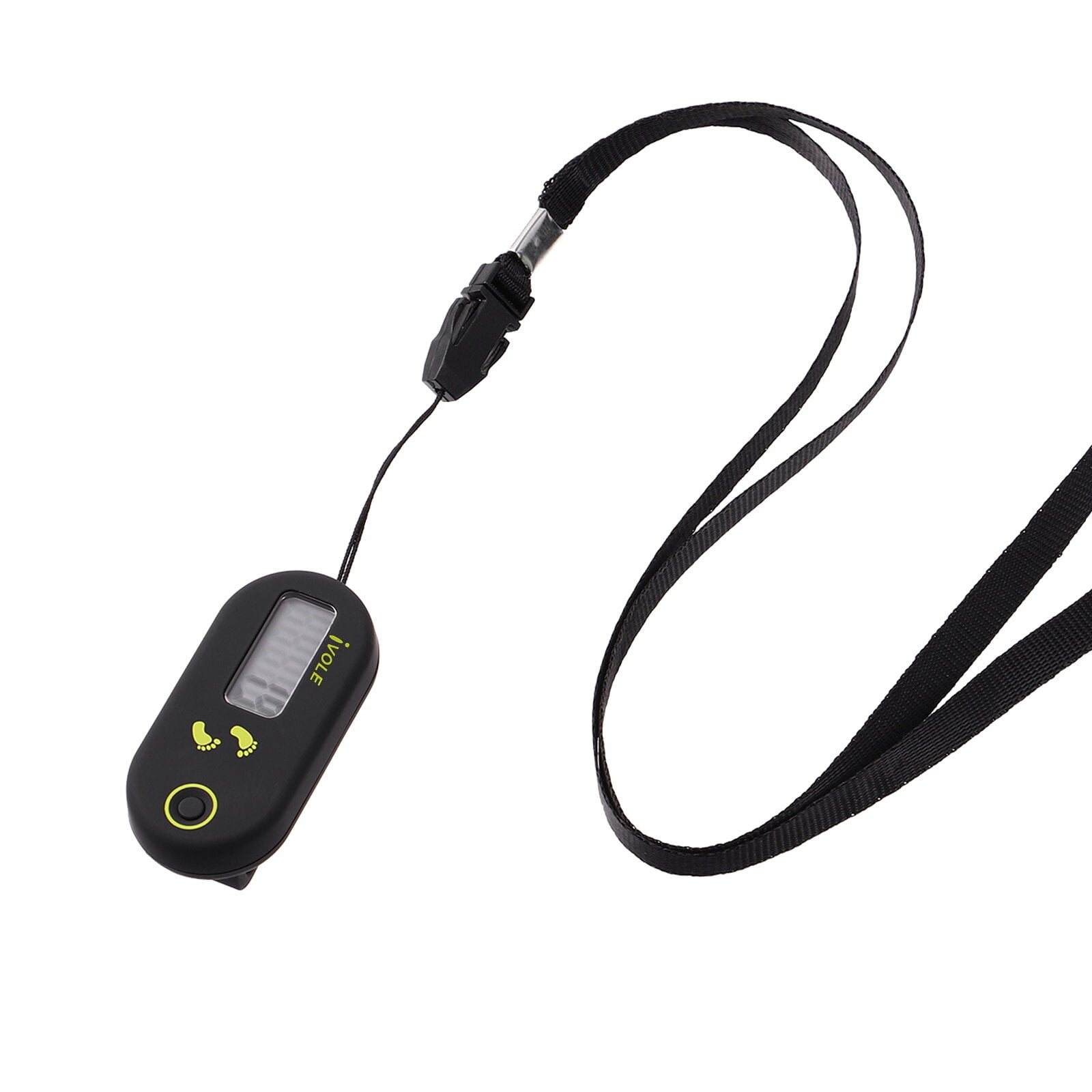 3D Digital Pedometer Pedometer Miles for Walking Track Steps Miles Calories Time Clip on Step