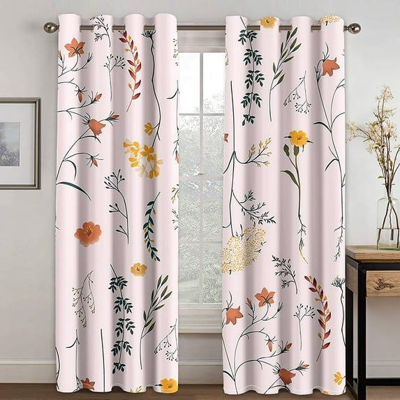 3D Digital Print Flower Birds Branches Bird Cages Green Pattern ...