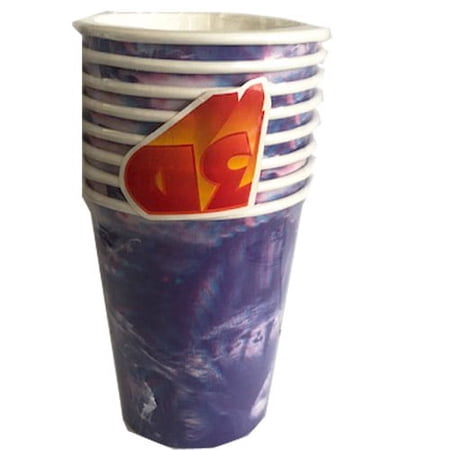 3D Dinosaur 9oz Paper Cups (8ct)