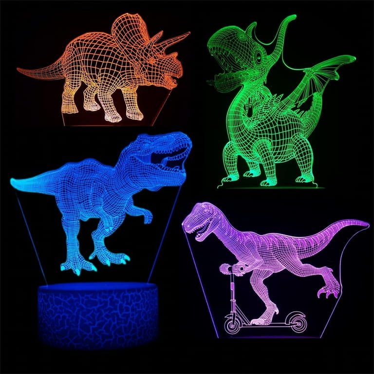 Dinosaur 3d night light hotsell