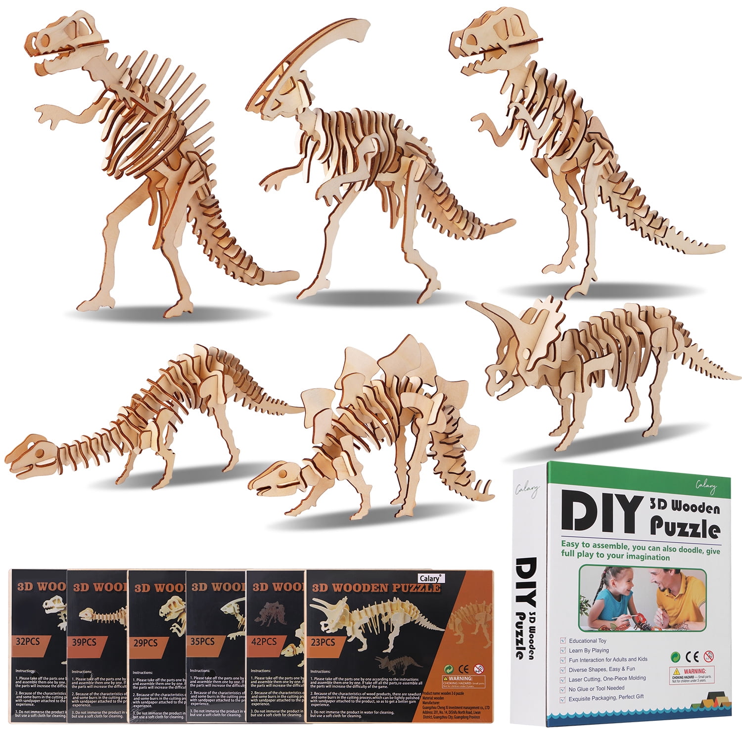 3D Dinosaur Playing Cards - Box - Tree House Books