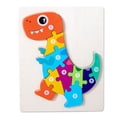 thumbnail image 1 of 3D Dinosaur and Transportation Wooden Puzzle Set, Animal Themed Brain Teaser Puzzle Board for Family Game Night and Cognitive Development B, 1 of 6