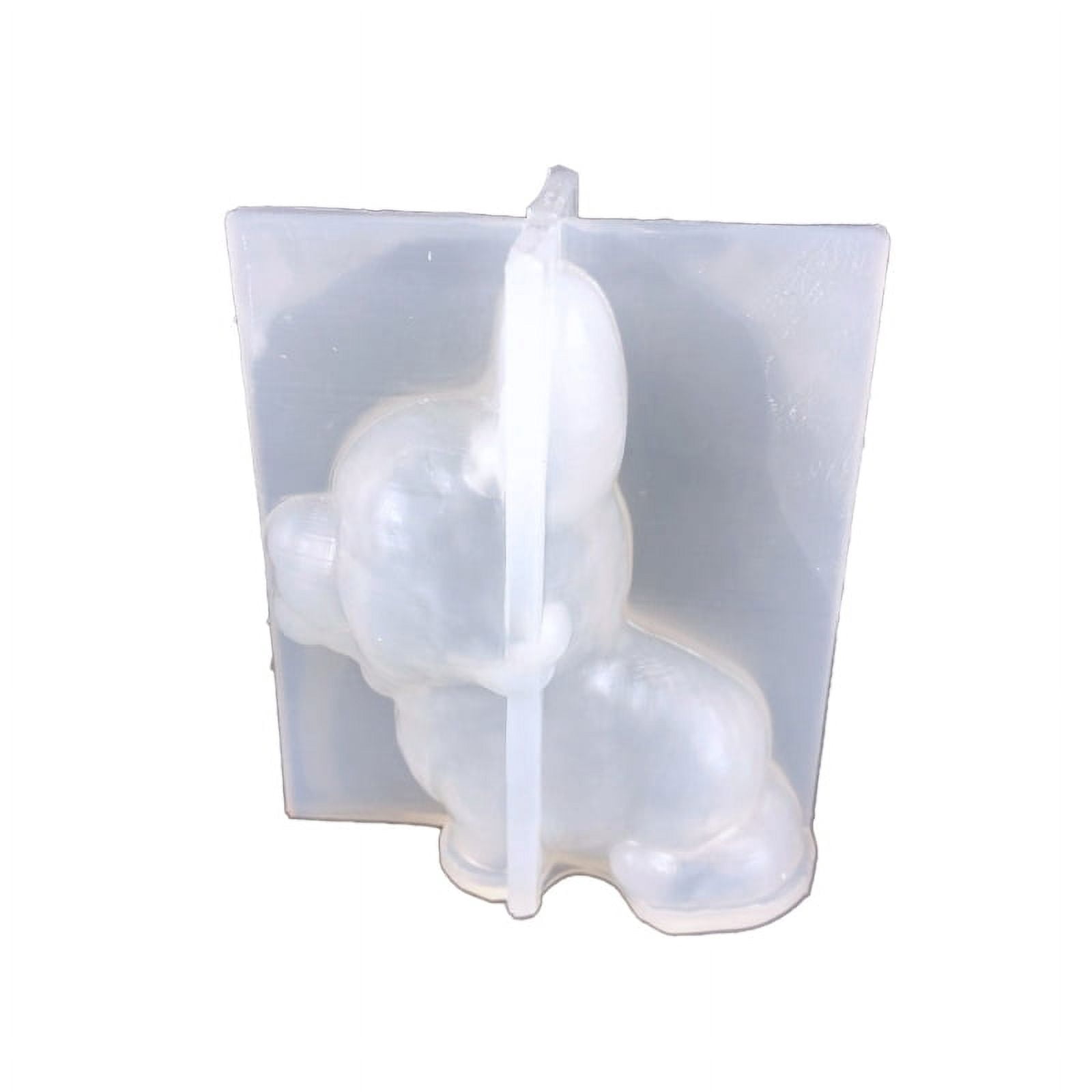 Animal Shape Silicone Resin Molds - DIY Cat, Rabbit, Chick Jewelry Molds For Earrings & Keychains