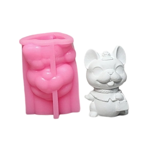 3D Dog Casting Plasters An1ma1Silicone Ornament Epoxy Resin Castings