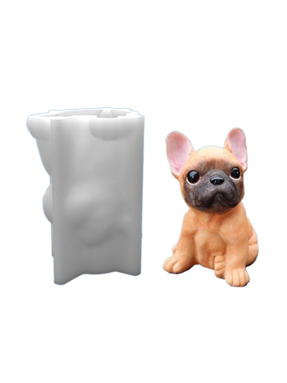 3D Dog Epoxy Resin Mold Cute Puppy Resin Mold,DIY Home Car Ornament Molds