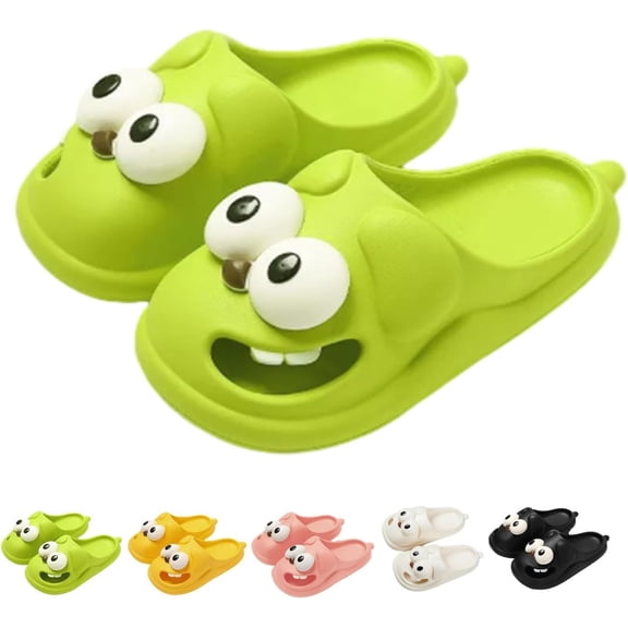 3D Dog Slippers for Couples, Solemate Kissing Slippers, Non-Slip Indoor Shoes with Tongue Out Design, Plush Soft Winter House Shoes