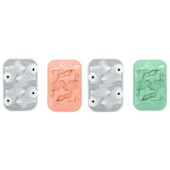 3D Dog Tray Silicone Fun Dogs Shape Ice Maker Dog Lover 3D Corgi Dog Silicone 4 Cavity Large Ice Tray With Funnel Reusable DIY Ice Maker, 2 Pack Corgi Ice Mold, Reusable Silicone Ice Maker