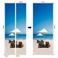 3D Door stickers Peel And Stick Mural Adhesive wallpaper For wall Vinyl