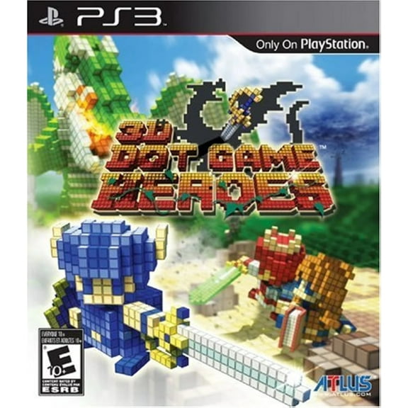 Restored 3D Dot Game Heroes PlayStation 3