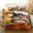 3D Dragon Ball Bedding set Boys Adult Bedroom Twin Full Queen King