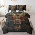 3D Dragon Bedding Set 7 Pieces For Kids Boys Girls Dragon Printed