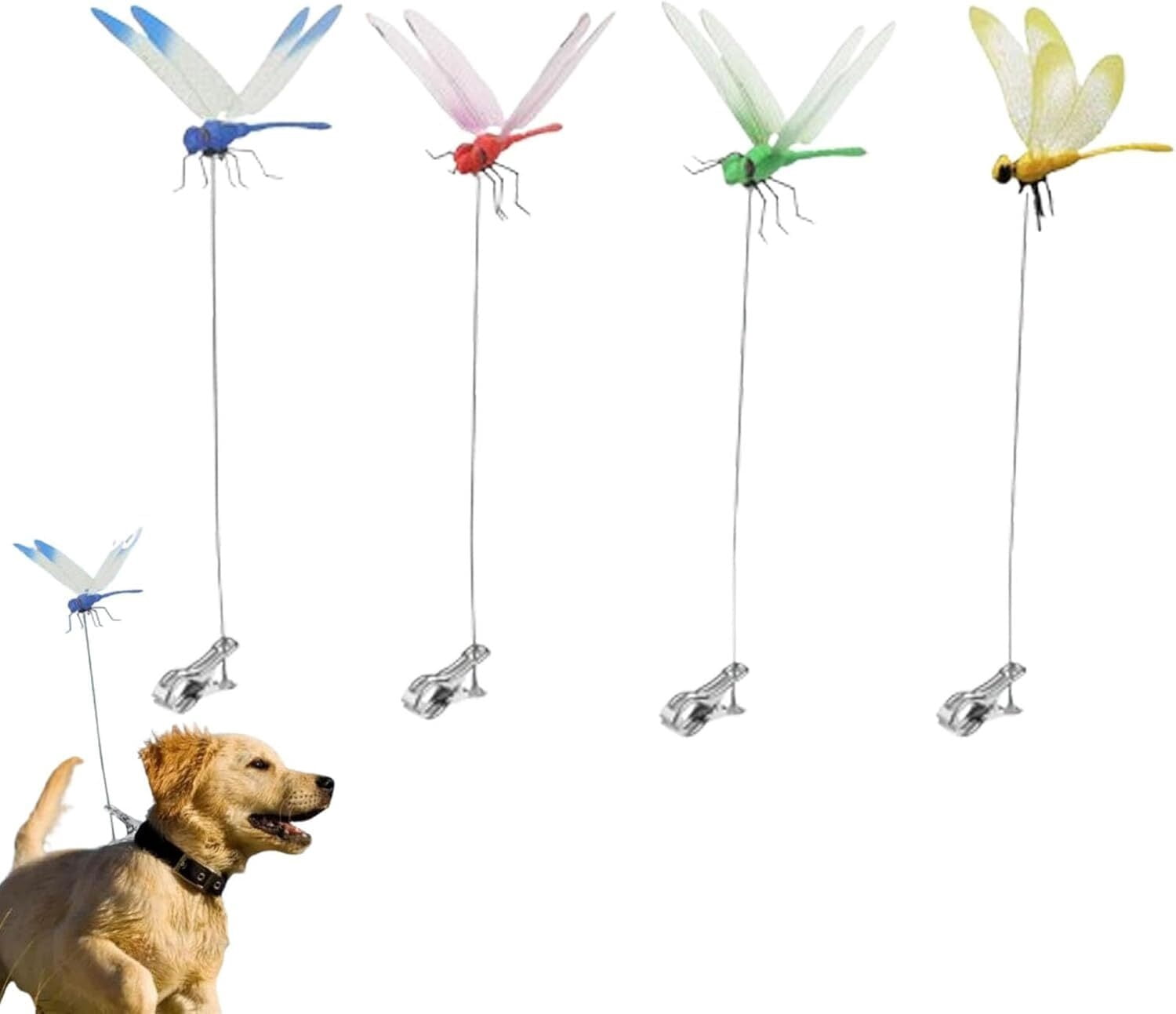 Dragonfly Fly Rods 3D Dragonfly Clips | Outdoor Fake Dragon Fly Rod Clip | Clip On ...