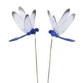 thumbnail image 1 of 3D Dragonfly Garden Decor Dragon Fly Garden Stakes Dragonflies Garden Ornaments Patio Decoration Dragonfly Stakes with Sticks, 1 of 5