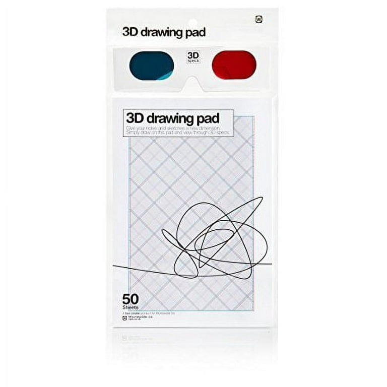 Colour Block Drawing Pad - 50 sheets