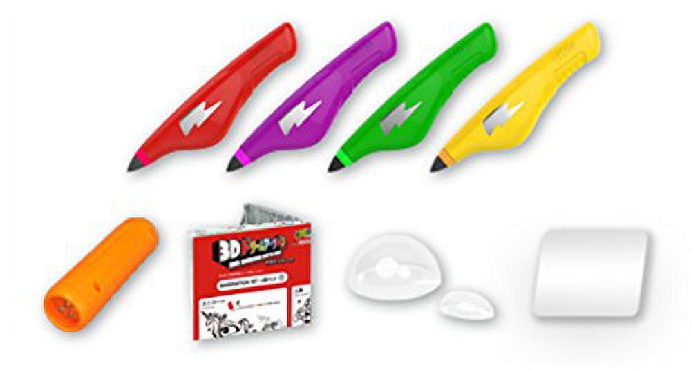 Dengmore Drawing 3D Jelly Pen12 Colors 3D Three Dimensional Jelly Pen 1.0mm  Painting Set Color Graffiti Marker Pen Press Hand Marker 10ml 