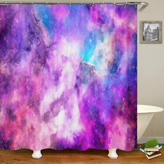 3D Dream Colorful Cool Printed Fabric Shower Curtain Waterproof Polyester Bathroom Curtains Home Decorate Curtains with