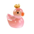 thumbnail image 1 of 3D Duck Decoration Charms, Luminous Duck Cute Small Duck Cartoon Charm Gift Glowing In-the Dark Regal Rubber Duck with Crown for Kids Teens Women Adults Resin Handicrafts Party Favor Gifts, 1 of 5