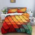 3D Duvet Cover King Psychedelic Bedding Set Luxury Quilt Cover with