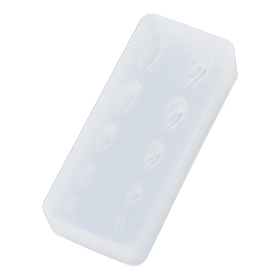 3D Ear Clay Non Easy to Demold Epoxy Resin Silicone Molds for Ear Craft, 5mm/8mm/10mm/12mm/15mm Ear