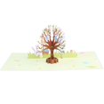 thumbnail image 1 of 3D Easter Egg Tree Rabbit Greeting Card Set Handwriting Blessing Card Supplies for Wedding Birthday Children Kid Boy, 1 of 11