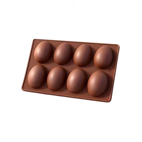 3D Easter Eggs Silicone Mold Tray for Baking Chocolate Candy