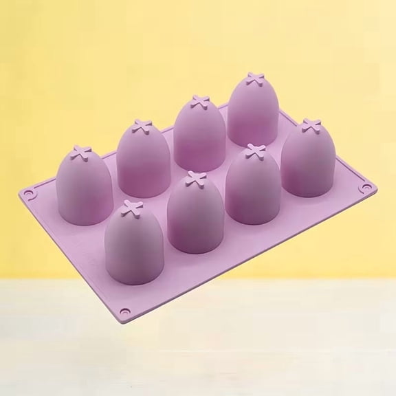 3D Egg Silicone Mold for Easter - Jelly, Pudding, Chocolate Candy, and Soap Making