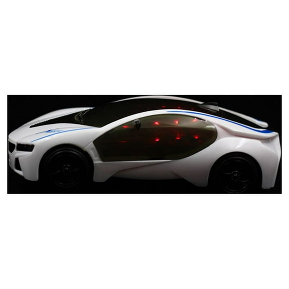 3D Electric Racing Car Toy With Wheel Lights And Music Multi-Functional Interactive Play 1Pc For Big Kids Teens