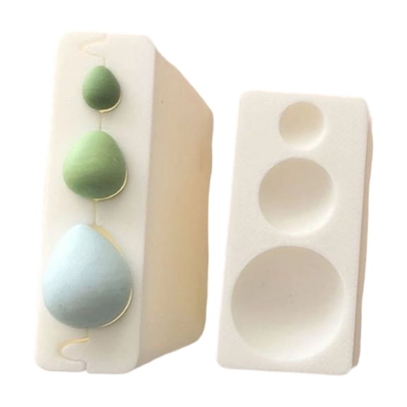 3D Ellipsoid Polymers Clay Bead Making Kits For Crafting Earrings Handmade Jewelry Accessories Round Bead Forming Tool