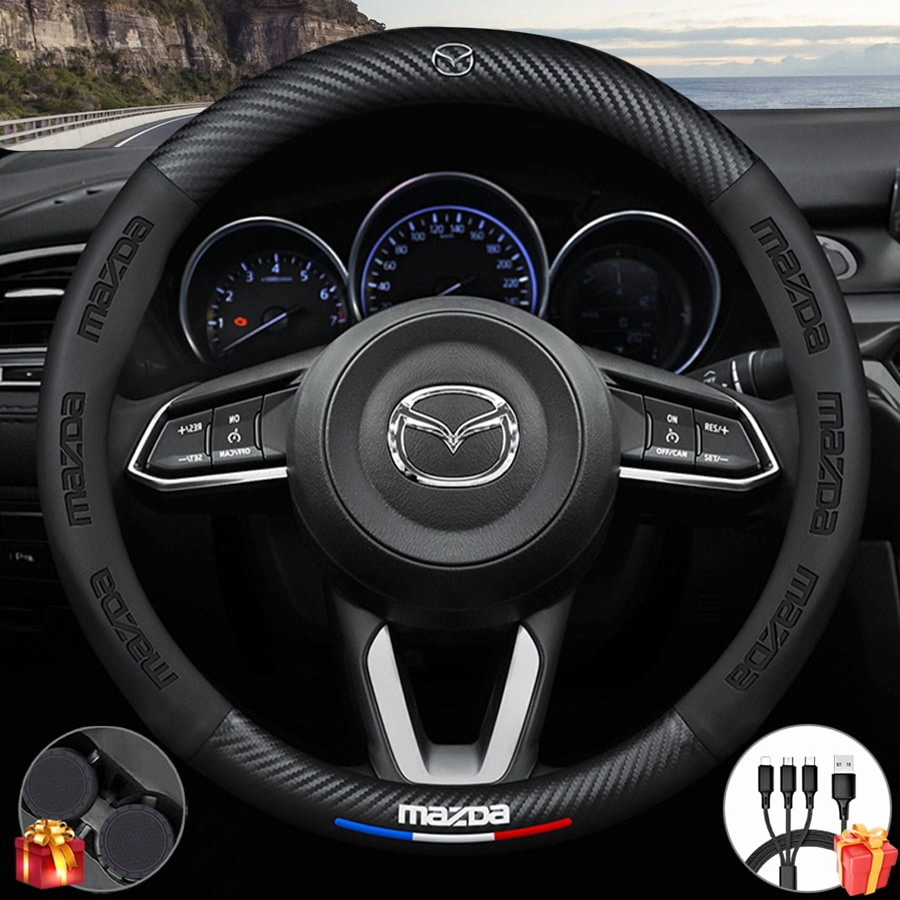Steering Wheel Cover Mazdanull