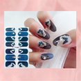 thumbnail image 1 of 3D Embossed False Nail Stickers Full Cover Decals Self Manicure Designs European Style Gilding Nail Care Stickers for Women, 1 of 8