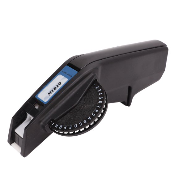3D Embossing Label Maker Manual Labeler Stamp Printer Tool with 1 Tape Rolls DIY Handheld Embosser Machine for Craft Organization Red (9.05 x 3.54 x 3.15 inches / 23.0 x 9.0 x 8.0 cm)