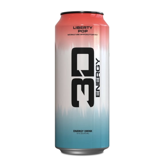 3D ENRGY LIBERTY POP SINGLE, 16OZ