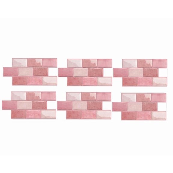 3D Epoxy Self-Adhesive Waterproof Kitchen Wall for Tile Decals Oil Proof Modern