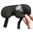 thumbnail image 1 of 3D Eye Masks for Sleeping, 100% Blackout Blindfold Light Soft Sleep Mask, Breathable, Light-Blocking, Three-Dimensional Eye Protection Eye Mask for Sleeping, Black, 1 of 8