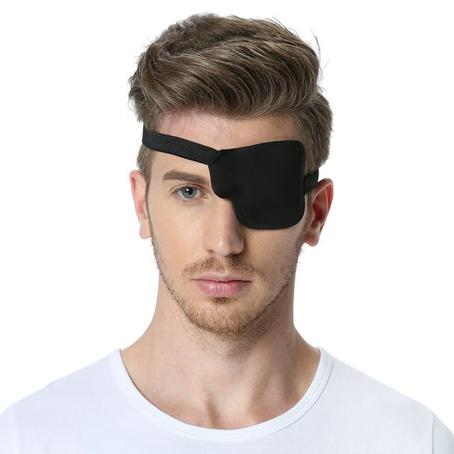 3D Eye Patches for Adults Kids Left Eye, 1 Piece Medical Eyepatch for