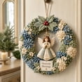 thumbnail image 1 of 3D Fabric Poke Wreath DIY Kit,9.84 Inch Christmas Fabric Poke Art Kit for Adults Beginners,Handmade Door Entryway Wall Decor, 1 of 6