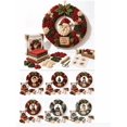thumbnail image 1 of 3D Fabric Poke Wreath DIY Kit – Multiple Styles to Choose, No-Sew Christmas Wreath Making Kit, Beginner-Friendly Fabric Art Craft for Door Decor Gift, 1 of 7