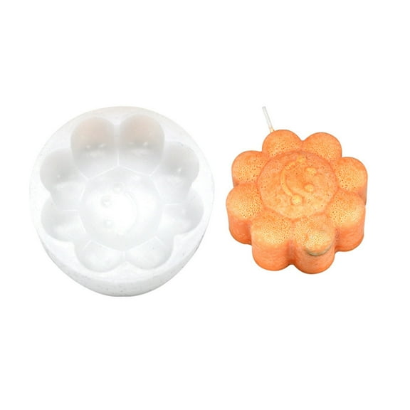 3D Face Mold Silicone Mold for Making Candy Fondant Cake Pottery Clay Sculpture Modeling for Cake Fondant Candy