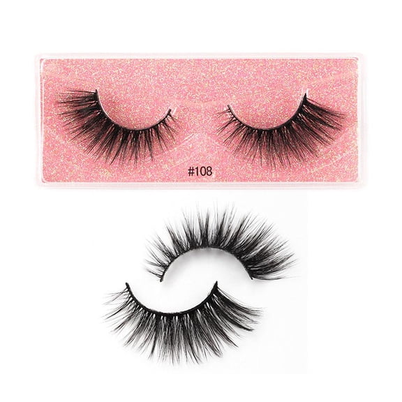 3D False Eyelashes Natural Fluffy Thick Stereo Volume Eye Lashes Daily Makeup Eyelash Extensions