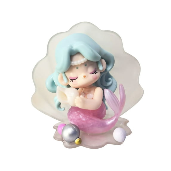3D Fantasy Museum 3D Stereo Blind Box Designated Edition Hidden Style Mermaid Shell Rare Collectible Figurine, Confirmed Purchase No Random Pulls High-Quality 3D Handmade Figurine